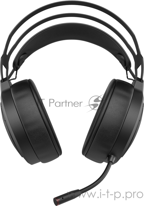 Наушники с микрофоном HP X1000 черный накладные Radio оголовье (7HC43AA)