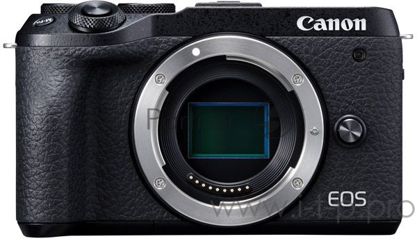 Фотоаппарат Canon EOS M6 Mark II черный 32.5Mpix 3 1080p WiFi LP-E17 (без объектива)