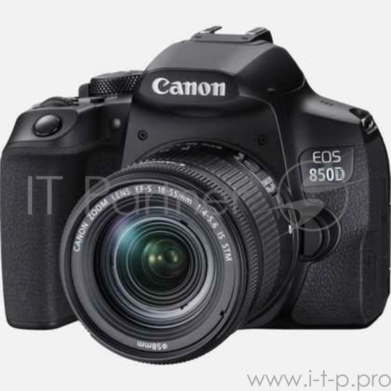 Зеркальный Фотоаппарат Canon EOS 850D черный 24.1Mpix EF-S 18-55mm f/4-5.6 IS STM 3 1080p Full HD SDXC Li-ion