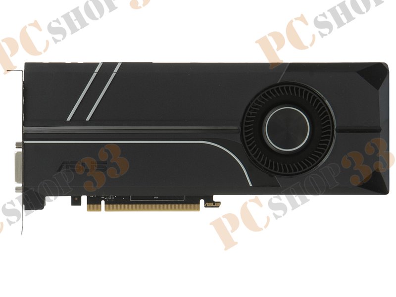 Видеокарта ASUS GeForce GTX 1070 8ГБ TURBO-GTX1070-8G (GeForce GTX 1070, DDR5, DVI, 2xHDMI, 2xDP) (PCI-E)