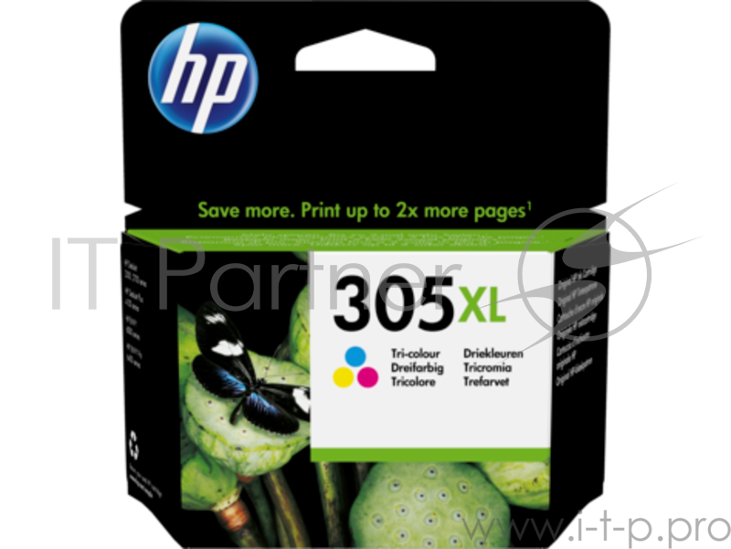 Картридж струйный HP 305XL 3YM63AE многоцветный (200стр.) для HP DJ 2320/2710/2720