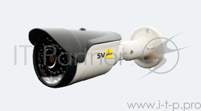 Видеокамера SVplus (VHD410) цветная уличная SVplus, 1/4 Cmos H42, DSP HDI 8901 AHD 1Mpix, ИК 36 LED-60°, 25 м. f= 3,6 мм. 0,05/0,005 lux (F2.0), 1280x720, PAL, День/Ночь. Подсветка ИК 36 LED-90°, дальность освещения до 20 метров. Auto WDR, DNR, ATW,