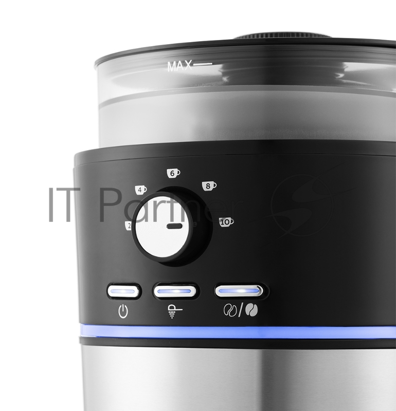 Кофеварка капельная Kitfort KT-737 1000Вт черный/серебристый