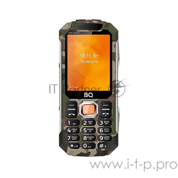 Мобильный телефон BQ 2819 Tank Quattro Green