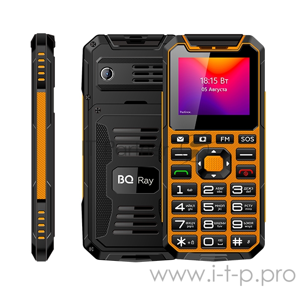 Мобильный телефон BQ 2004 Ray Orange/Black