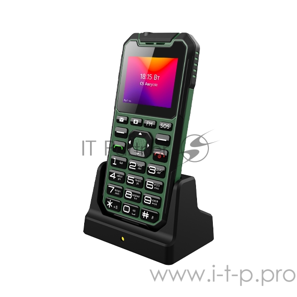 Мобильный телефон BQ 2004 Ray Green/Black