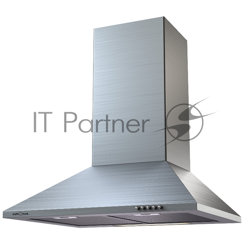 Вытяжка кухонная KRONA CORNELIA 600 inox PB серебристый