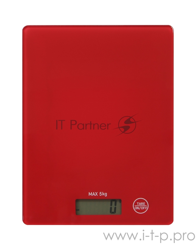 Весы кухонные WILLMARK WKS-511D (5кг., 385г, 203*153мм, цвета ) (Красный)
