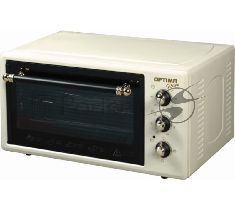 Жарочный шкаф OPTIMA OF-48BR (48л, таймер, лампа, противень 2шт., решетка, бежевый, 1600Вт)