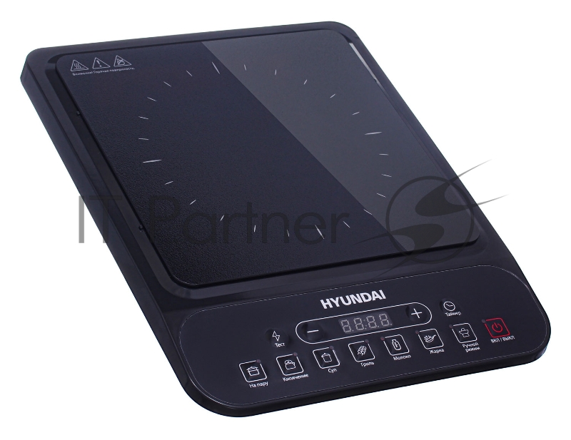 Плита электрическая HYUNDAI HYC-0101 черный эмаль (настольная)