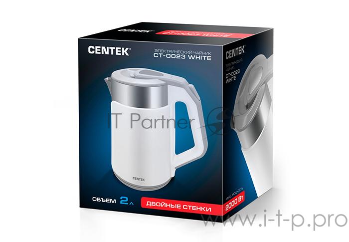 Чайник Centek CT-0023 White