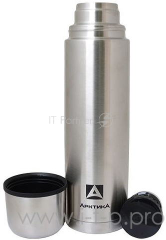 Термос Арктика 101-1000P бытовой, вакуумный, 1000 мл