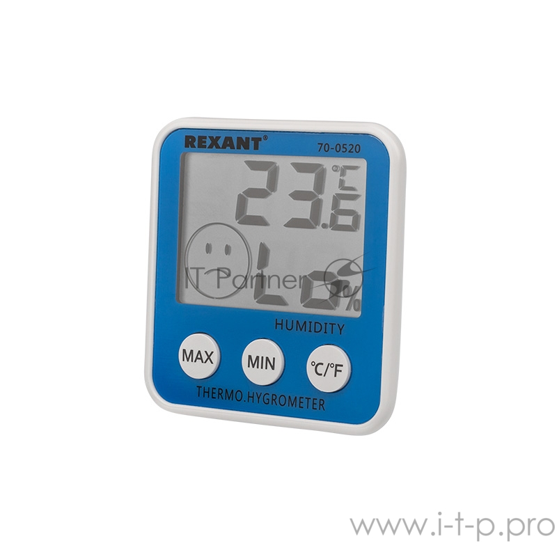 Метеостанции REXANT RX-108 70-0520 {Метеостанция комнатная}