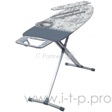 Доска гладильная НИКА 10+ тефлон (НТ10+/1 с серыми цветами)