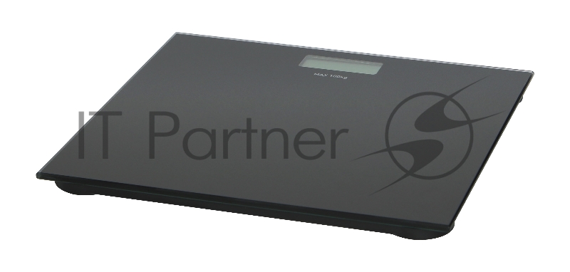 Весы напольные WILLMARK WBS-1811D (макс. вес 180кг, без измер.темп.цвета ) (Черный)