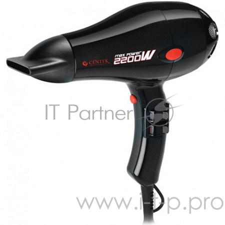 Фен Centek CT-2221 BL профессиональный черный, 2200Вт, мощный AC мотор, 5 режимов работы (6)