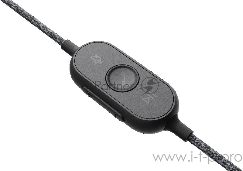 Гарнитура Logitech Headset Zone Wired UC Graphite