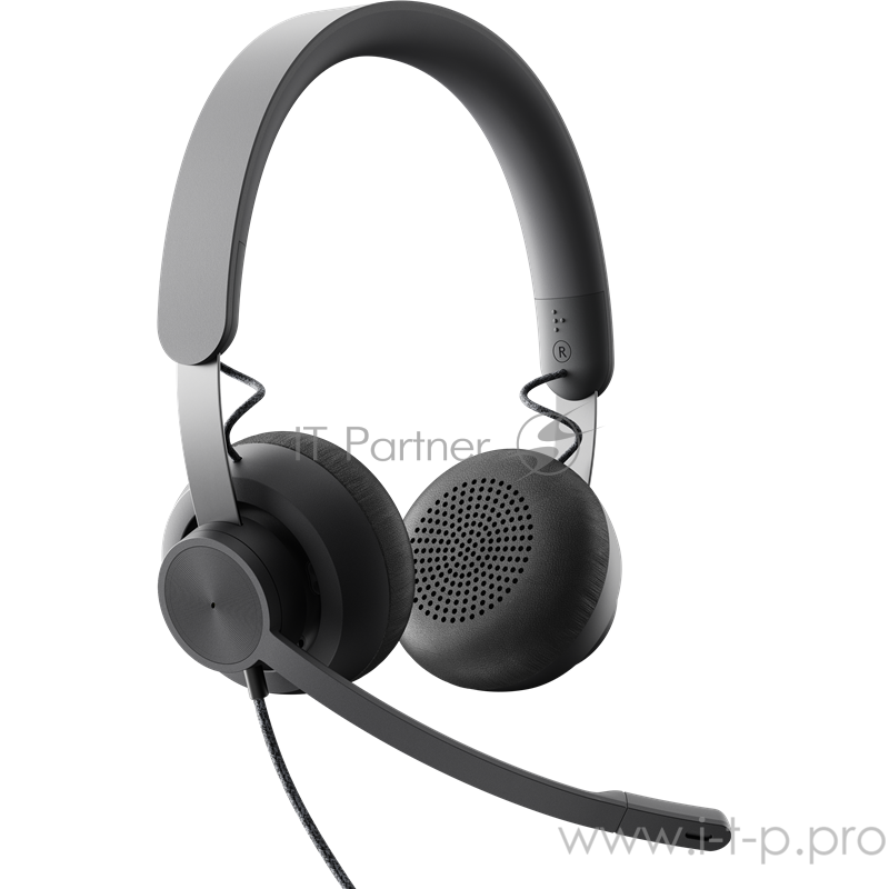 Гарнитура Logitech Headset Zone Wired Teams Graphite