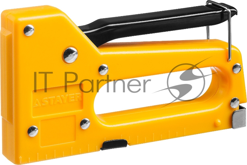Степлер A 53, пластиковый корпус, для тонкой скобы тип 53 (4-8 мм), STAYER Master