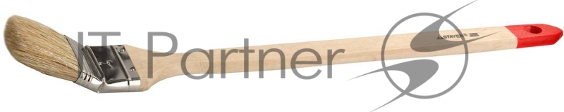 Шпатели, мастерки, кельмы, терки, гладилки Кисть радиаторная STAYER STANDARD, светлая натуральная щетина, деревянная ручка, 50мм0111-50