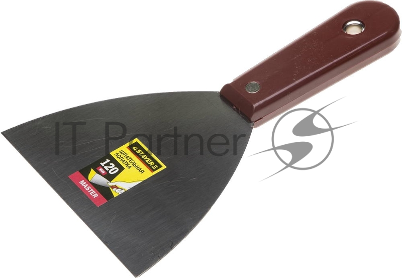 Шпатель STAYER MASTER c пластмассовой ручкой, 120мм (1003-120)