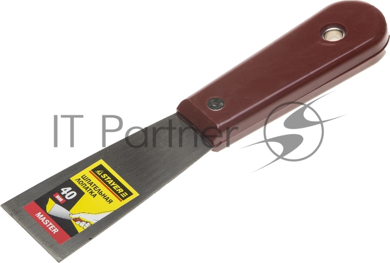 Шпатель STAYER MASTER c пластмассовой ручкой, 40мм1003-040