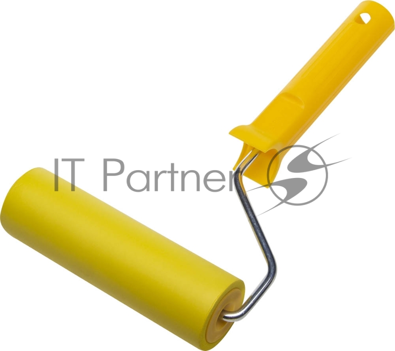 Шпатели, мастерки, кельмы, терки, гладилки Валик прижимной STAYER MASTER в сборе, резиновый, бюгель 6мм, 44 x 150мм 0391-15