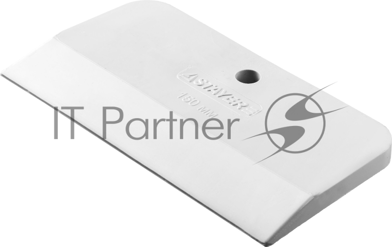 Шпатель STAYER MASTER резиновый белый, 150мм