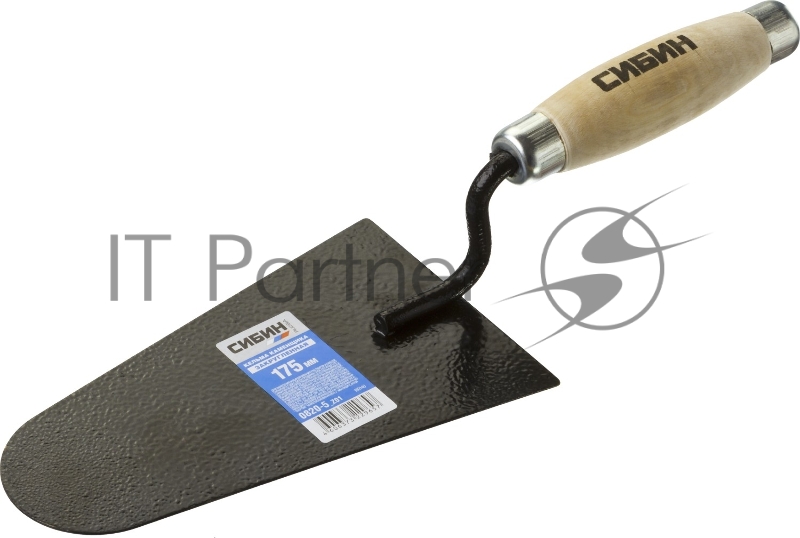 Кельма каменщика СИБИН с деревянной усиленной ручкой, КК