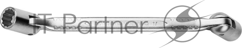 Шарнирный гаечный ключ двухсторонний 8 х 9 мм, KRAFTOOL