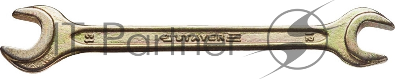 Рожковый гаечный ключ 12 x 13 мм, STAYER