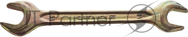 Рожковый гаечный ключ 14 x 15 мм, STAYER