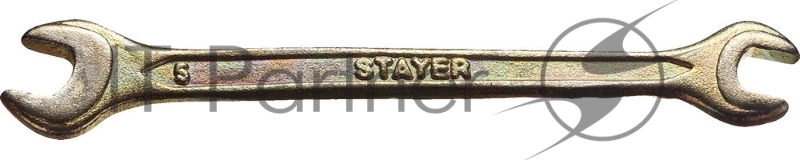 Рожковый гаечный ключ 6 x 7 мм, STAYER