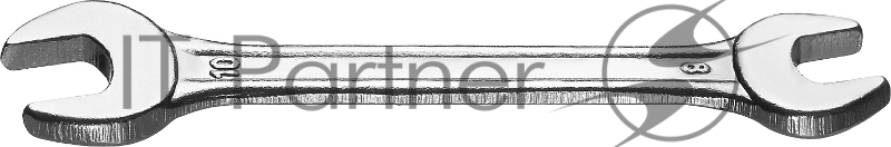 Рожковый гаечный ключ 8 x 10 мм, СИБИН