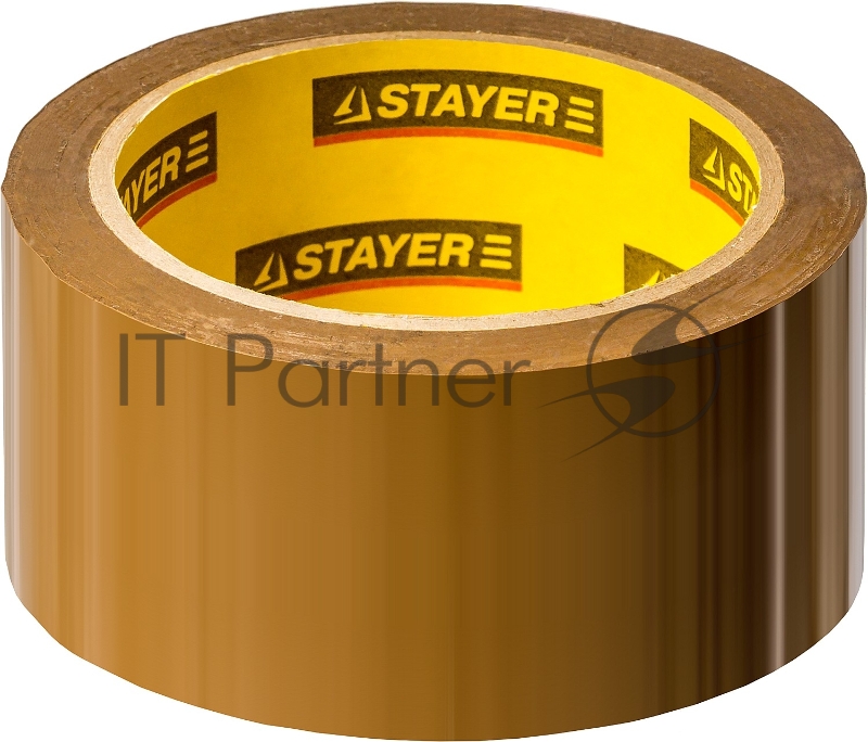 Ленты клеящие, пленки, сетки Лента STAYER MASTER клеящая, коричневая, толщина 45 мк, 48мм х 60м 1207-50