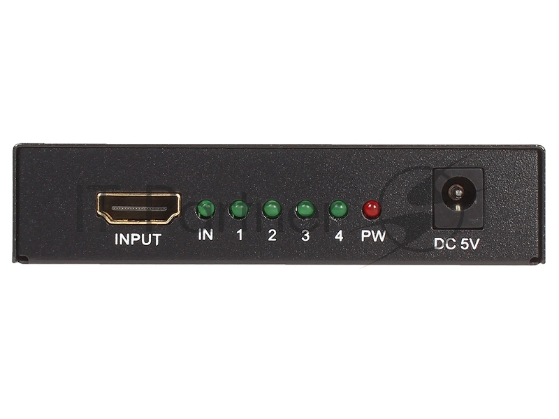 Разветвитель 4 порта HDMI ORIENT HSP0104HN, с блоком питания