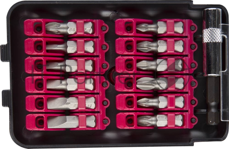 Набор бит ЗУБР МАСТЕР 26600-H12 РАКЕТА кованый в пластиковом боксе 12шт