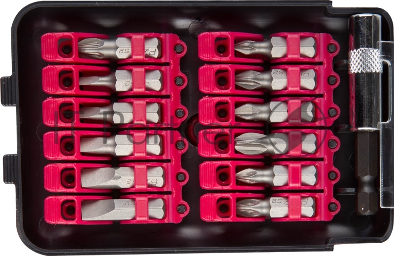 Набор бит ЗУБР МАСТЕР 26600-H12 РАКЕТА кованый в пластиковом боксе 12шт