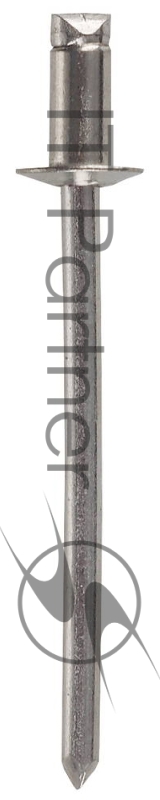 Заклепки из нержавеющей стали 4,0x6 мм, 1000 шт, ЗУБР