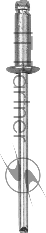 Заклепки стальные, 3,2x12 мм, 1000 шт, ЗУБР