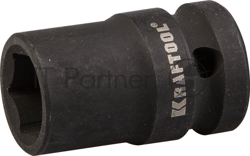 Торцовая головка KRAFTOOL INDUSTRIE QUALITAT ударная (1/2), FLANK, Cr-Mo, фосфатированная, 13 мм