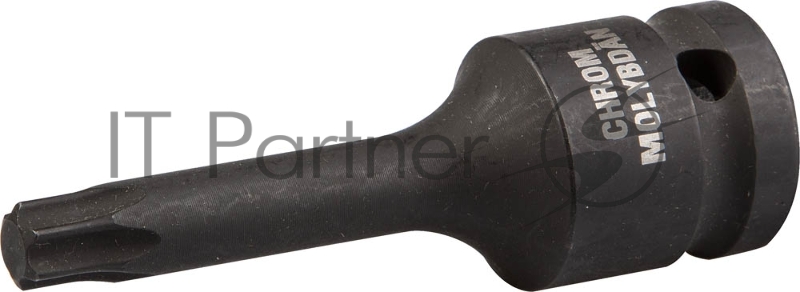 Торцовая головка KRAFTOOL INDUSTRIE QUALITAT ударная (1/2), TORX, Cr-Mo, фосфатированная, T50