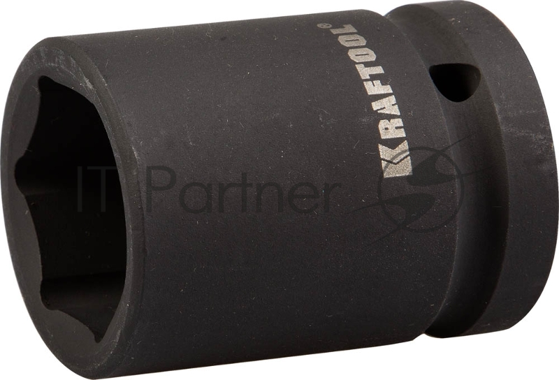 Торцовая головка KRAFTOOL INDUSTRIE QUALITAT ударная (3/4), FLANK, Cr-Mo, фосфатированная, 24 мм