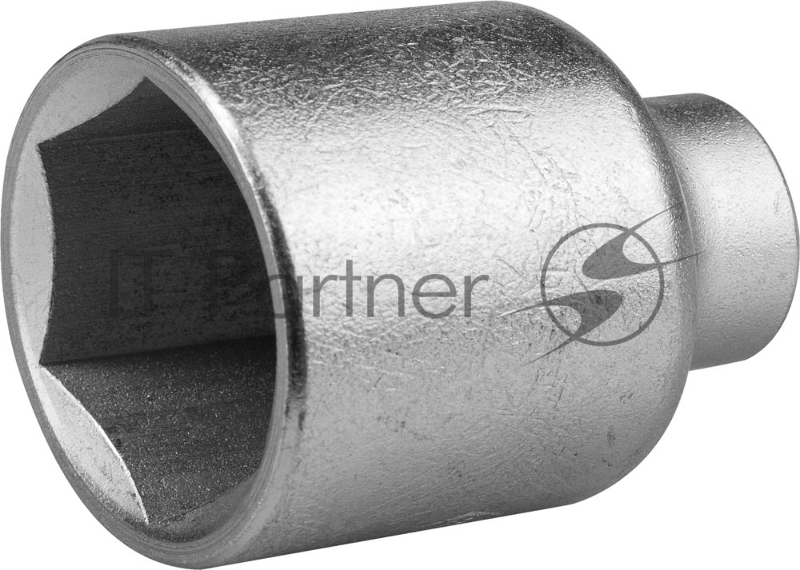 Головка торцовая НИЗ (1/2), 40Х, шестигранная, оцинкованная, 27мм