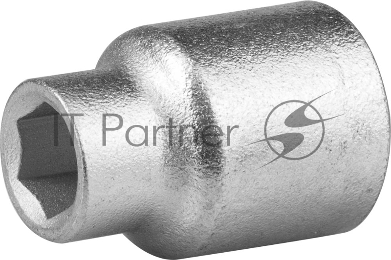 Головка торцовая НИЗ (1/2), 40Х, шестигранная, оцинкованная, 8мм