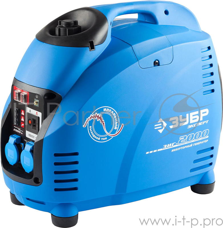 Инверторный бензиновый генератор ЗУБР ЗИГ-2000 2000/1600Вт 220В 4ткт эл-интелект
