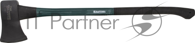 Топор KRAFTOOL 20651-20 универс для рубки и раскалыв.древес. с двухкомп рукояткой длина 900мм 2.0кг