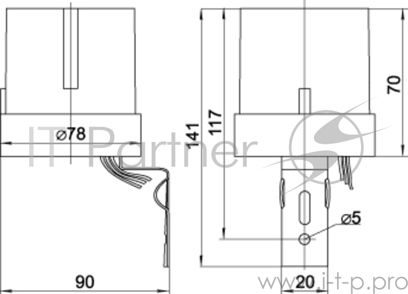 Фотореле ИЭК ФР 602 серый, 4400 Вт