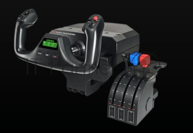 Штурвал Logitech Saitek Pro Flight Yoke System 945-000004 (USB)
