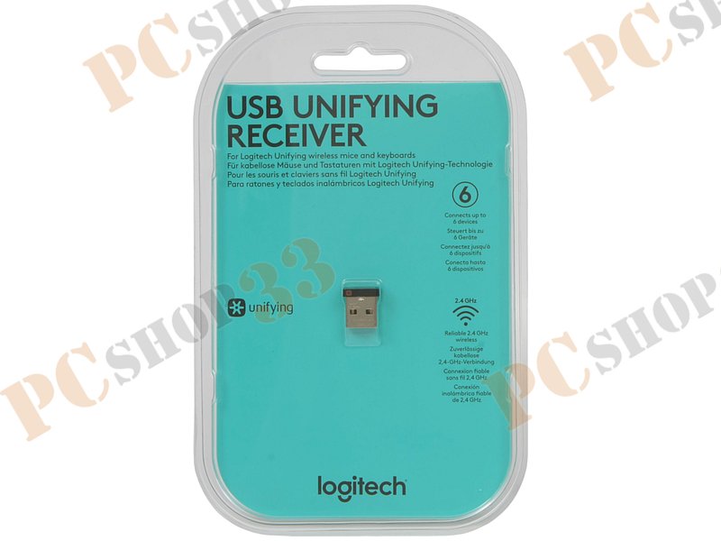 Приемное устройство Logitech USB Unifying Reciever 910-005236 (USB)